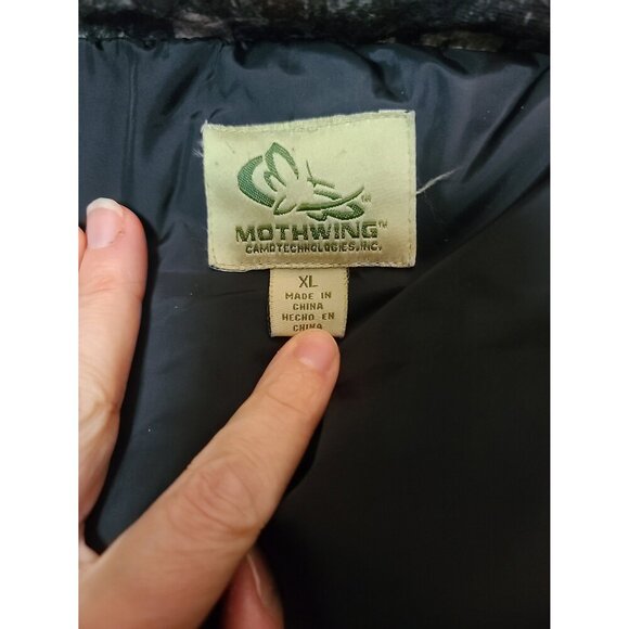 Mothwing Camo Coat Jacket size XL Large - Picture 4 of 4